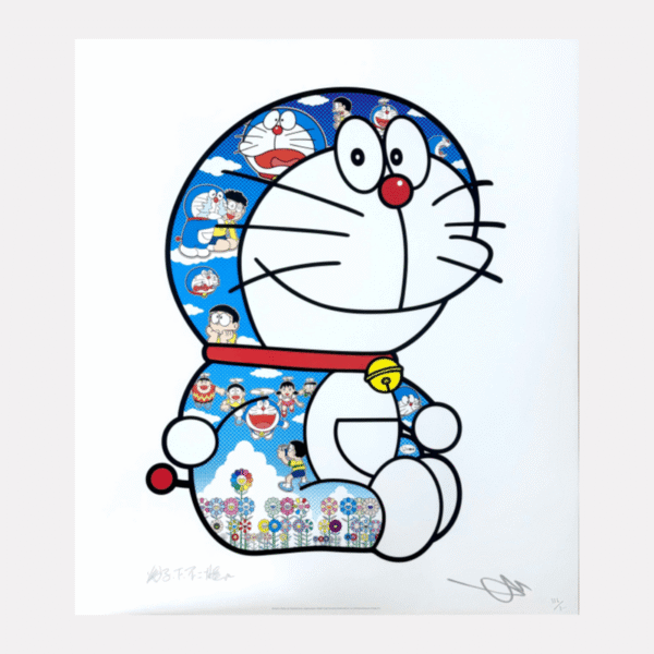 Doraemon Sitting Up: Weeping Some, Laughing Some
