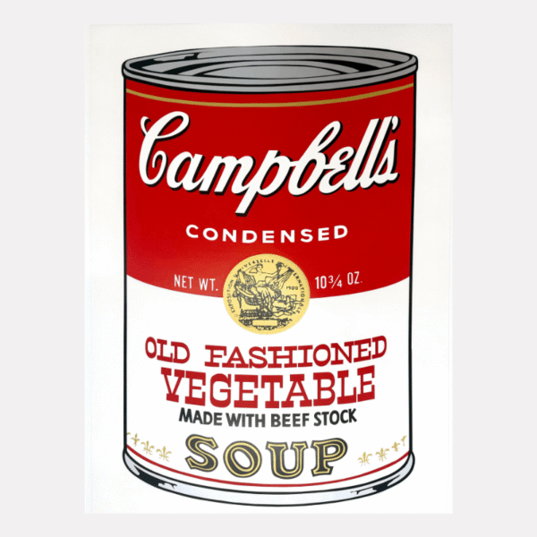 CAMPBELL SOUP CAN - Old fashioned vegetable
