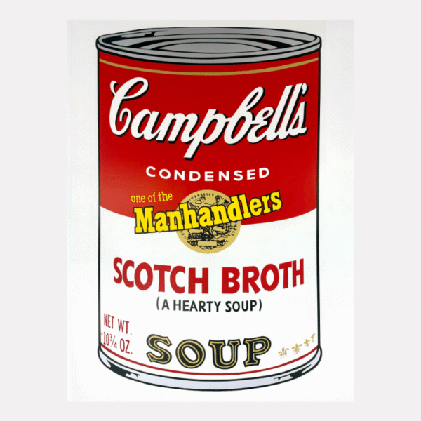 CAMPBELL SOUP CAN - Scotch broth