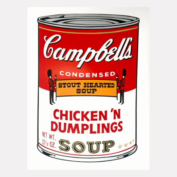 CAMPBELL SOUP CAN - Chicken 'n dumplings